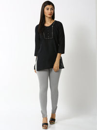 De Moza - Ladies Lace Leggings Grey - De Moza