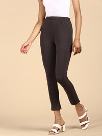 Women's Needle Pants Dark Grey - De Moza