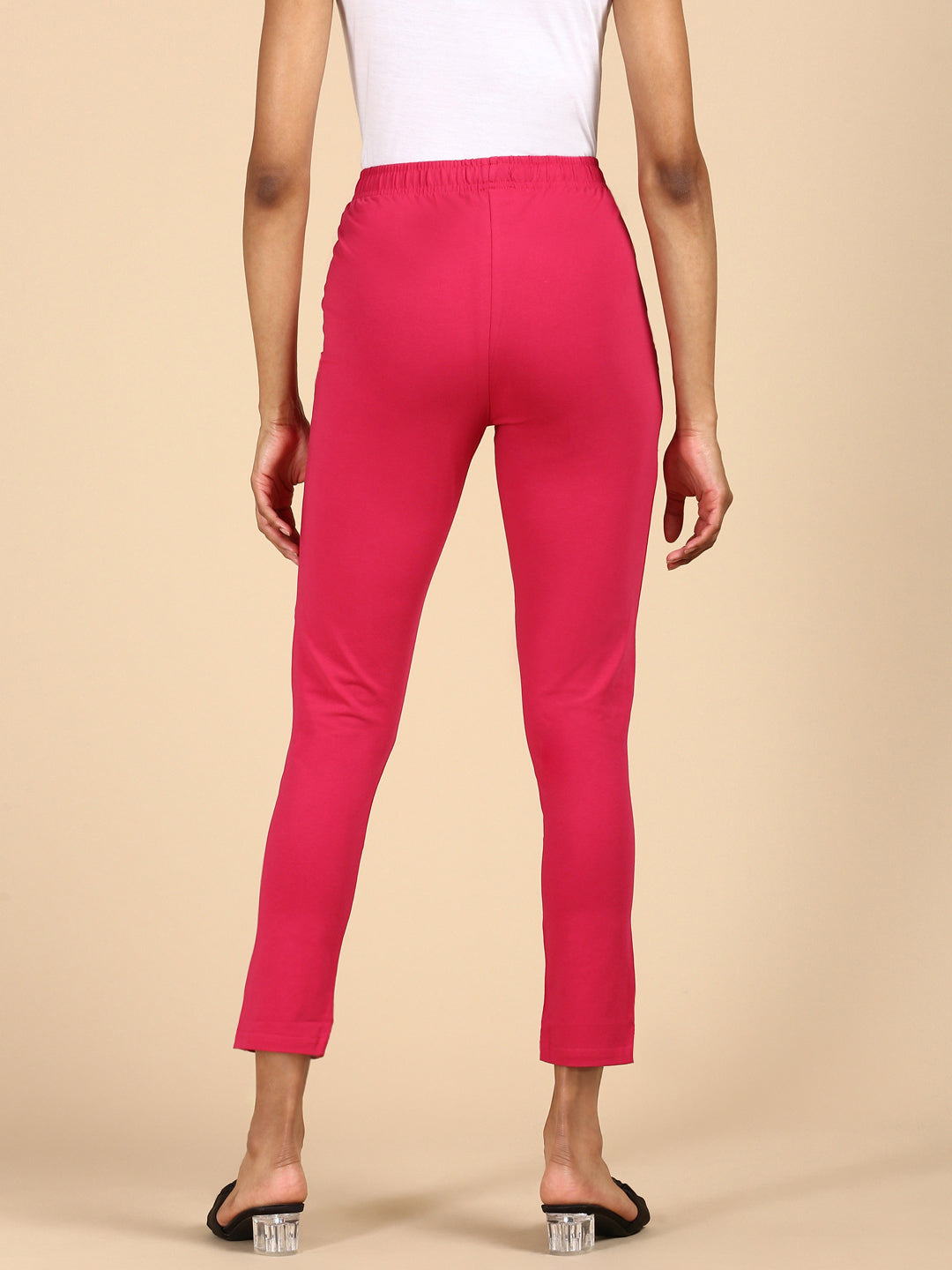 Women's Needle Pants Fuchsia - De Moza