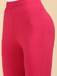 Women's Needle Pants Fuchsia - De Moza