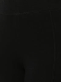 De Moza - Ladies Active Wear Mesh Leggings Black - De Moza