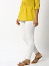 De Moza - Ladies Ankle Length Leggings Offwhite - De Moza