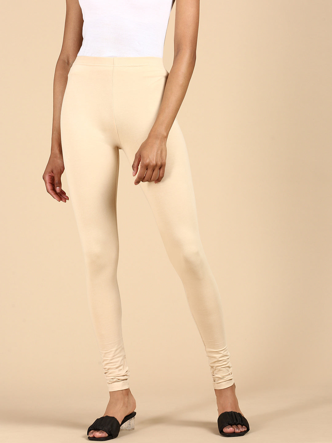 Churidar Leggings Beige - De Moza