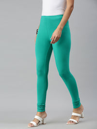 Churidar Leggings Emerald Green - De Moza