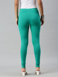 Churidar Leggings Emerald Green - De Moza
