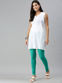 Churidar Leggings Emerald Green - De Moza