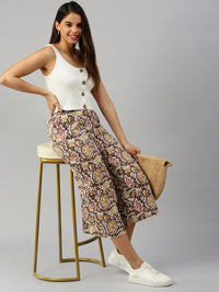 Culottes All Over Print-Grape - De Moza