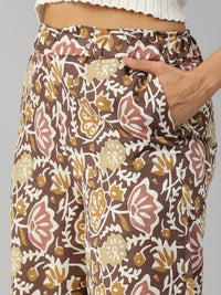 Culottes All Over Print-Grape - De Moza