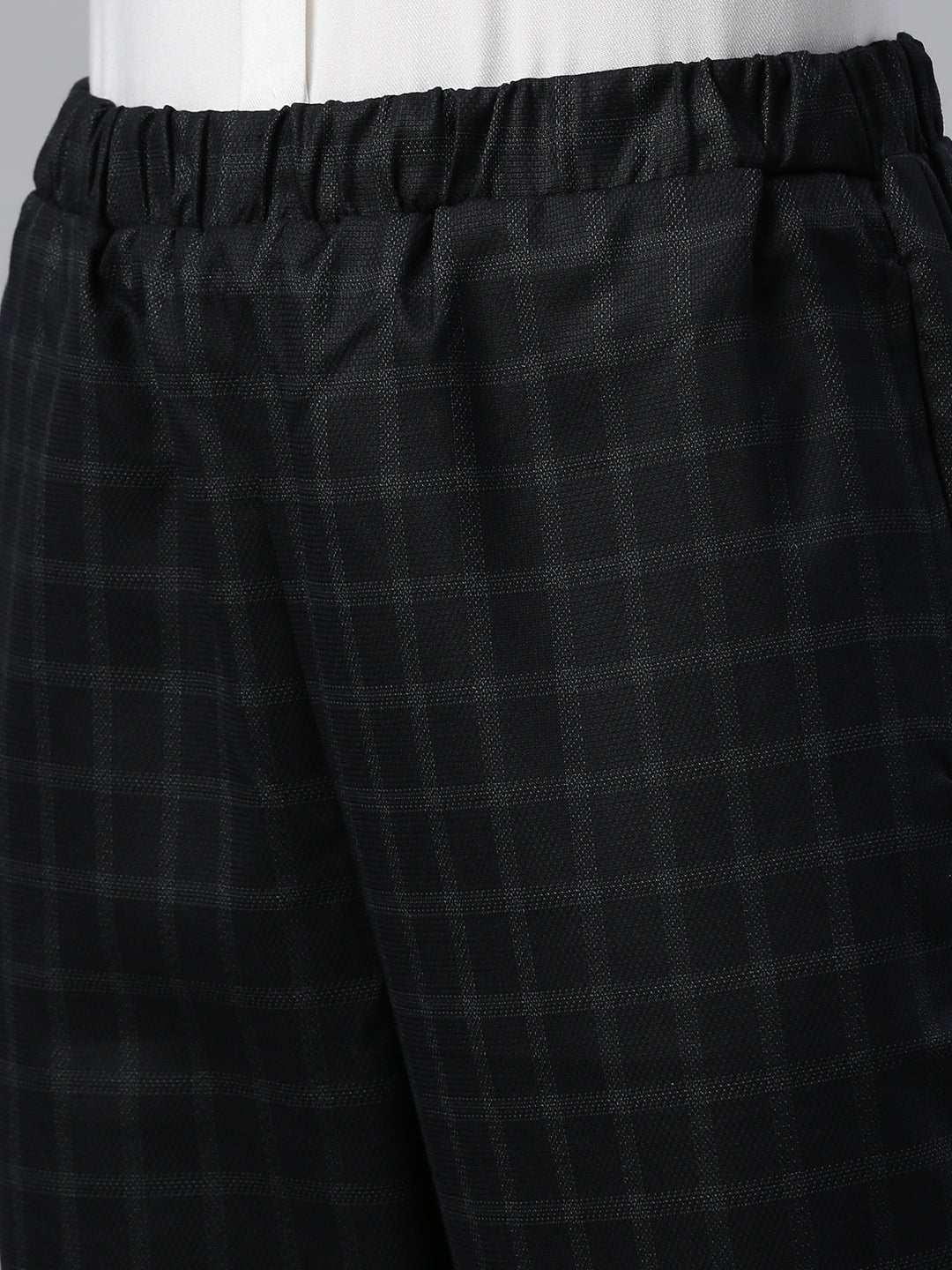 De Moza Women Formal Pant Dark Navy Blue