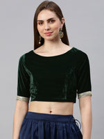 De Moza Women's Blouse Green