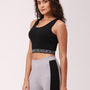 De Moza Ladies Active wear Sports Bra Black