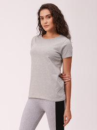 De Moza Ladies Active Wear Top Grey Melange