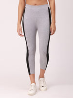 De Moza Ladies Active Wear Leggings Grey Melange