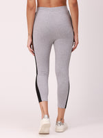 De Moza Ladies Active Wear Leggings Grey Melange