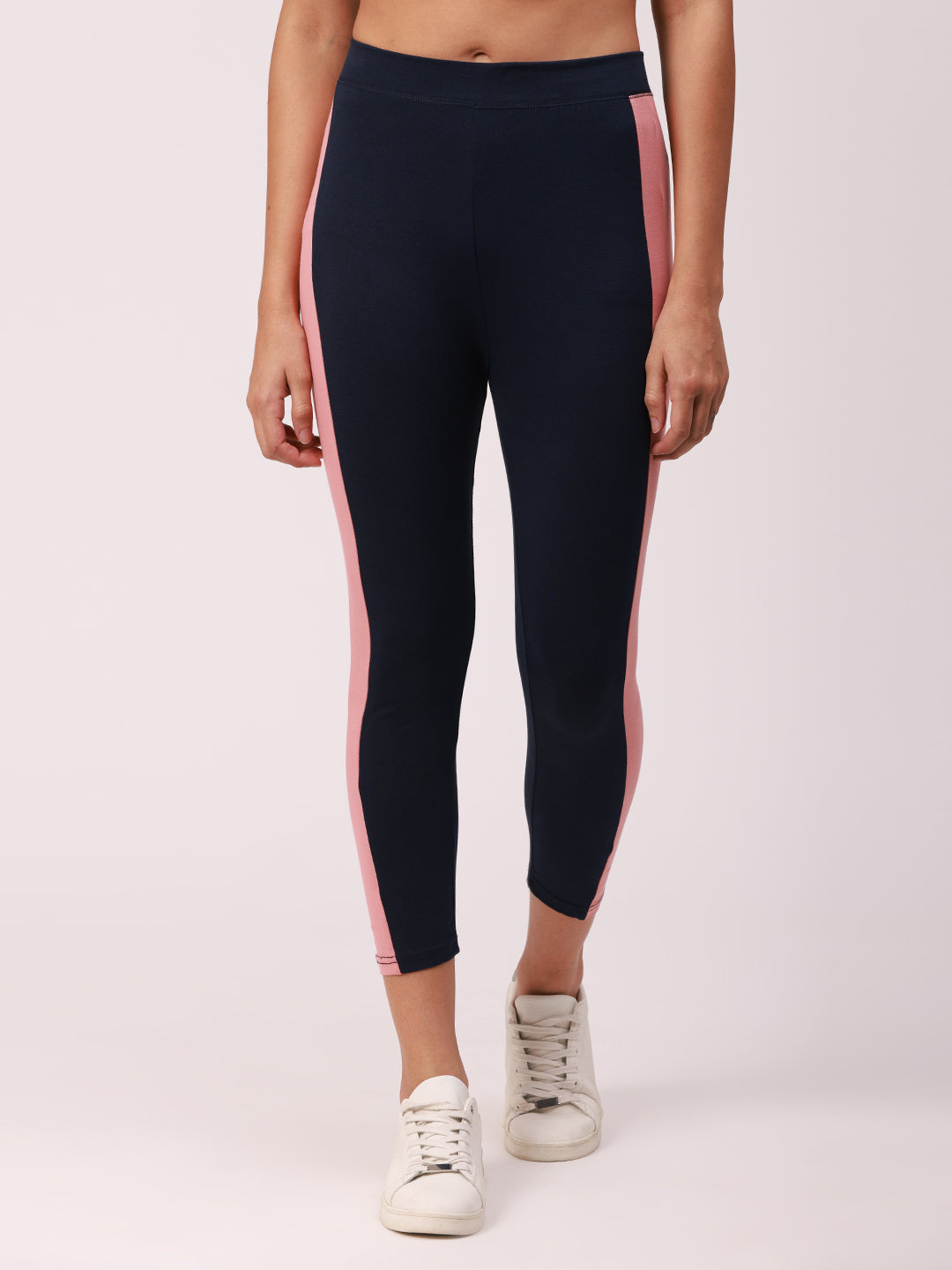 De Moza Ladies Active Wear Leggings Navy Blue