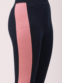 De Moza Ladies Active Wear Leggings Navy Blue