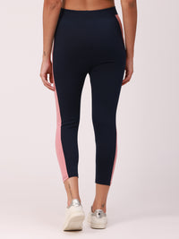 De Moza Ladies Active Wear Leggings Navy Blue