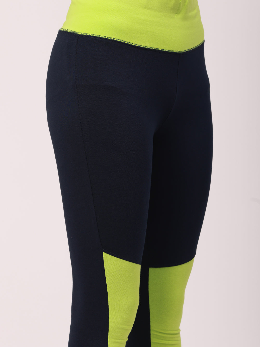 De Moza Ladies Active Wear Leggings Navy Blue