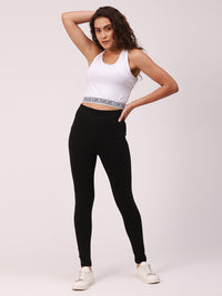 De Moza Ladies Active Wear Leggings Black