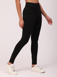 De Moza Ladies Active Wear Leggings Black