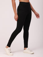 De Moza Ladies Active Wear Leggings Black