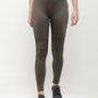 De Moza Ladies Active Wear Leggings Olive Green
