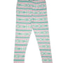 Kids – Girls Printed Ankle Leggings Rani Pink