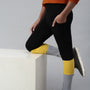 Kids – Girls Printed Ankle Leggings Black