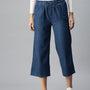De Moza Ladies Palazzo Mid Blue