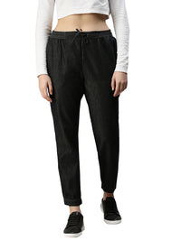 De Moza Ladies Harem Pant Black