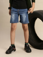 Kids - Boys Denim Shorts Dark Blue