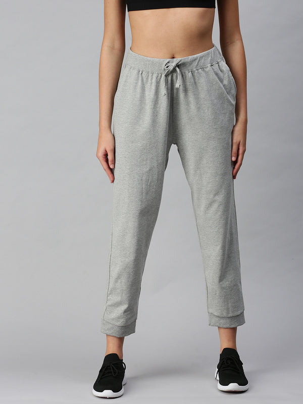 De Moza Ladies Jogger Grey Melange