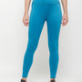De Moza Ladies Active Wear Leggings Turkish Blue