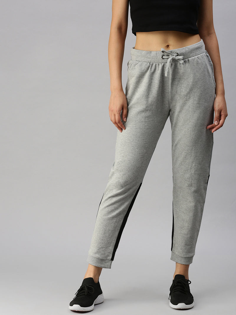 De Moza Ladies Jogger Grey Melange