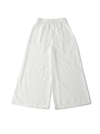De Moza Kids - Girls Palazzo Woven Bottom Solid Rayon Offwhite - De Moza (6595158605887)