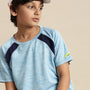 Kids - Boys Active wear T-Shirt Blue Melange