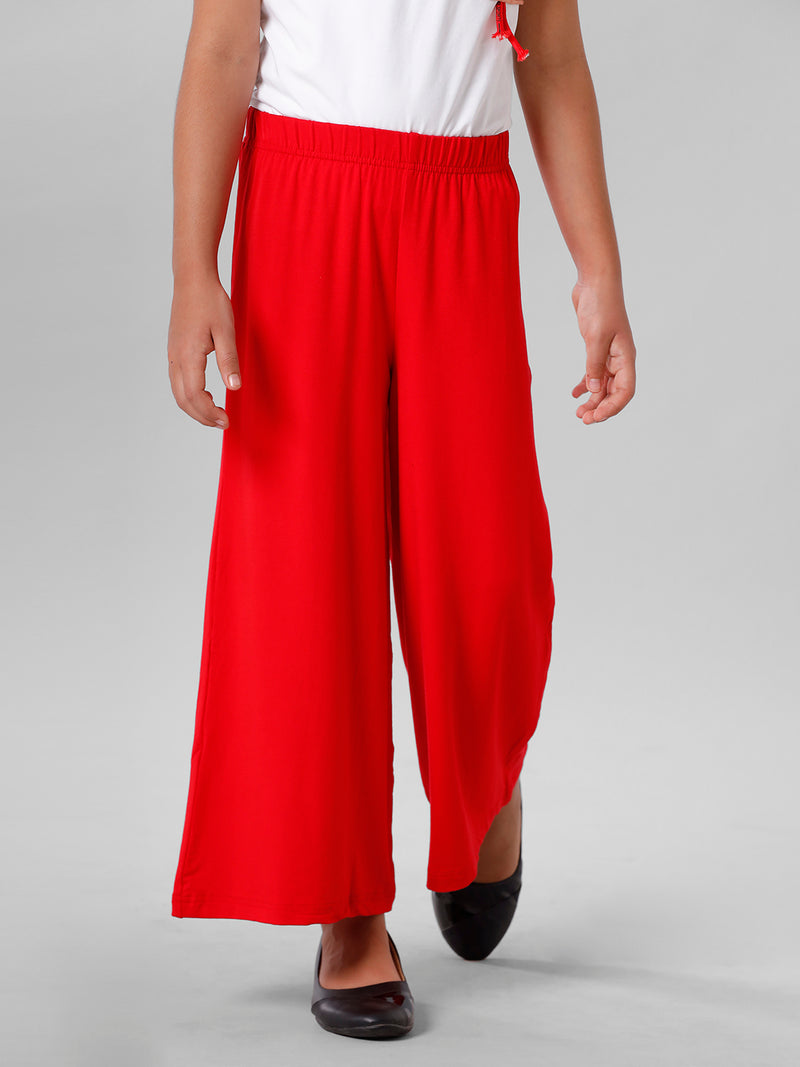 Kids - Girls Palazzo Red
