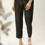 De Moza Ladies Straight Pant Black