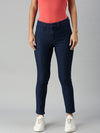 De Moza Women's Denim Jeans Pant Enzyme Blue