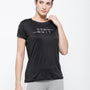 De Moza Ladies Active Wear T-Shirt Black