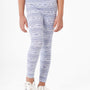 Kids – Girls Printed Ankle Leggings Navy Blue