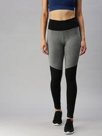 De Moza Ladies Active Wear Leggings Anthra Melange