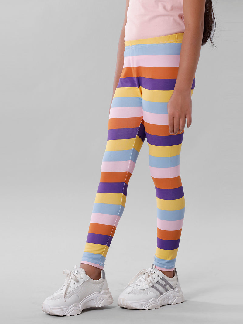 Kids – Girls Ankle Leggings Desert Sun