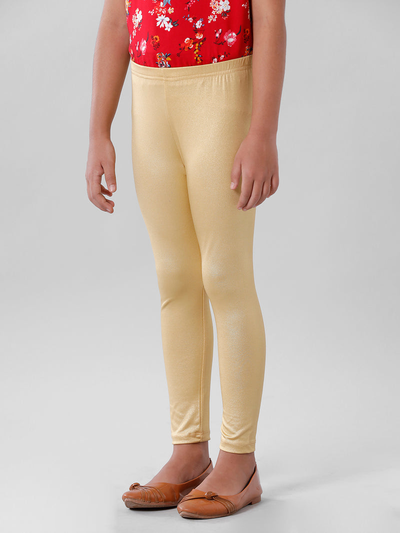 Kids – Girls Leggings Gold