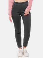 De Moza Women's Jeggings Dark Grey