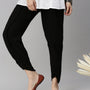 De Moza Women's Cowl Pant Black
