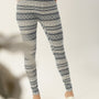 De Moza Ladies Printed Leggings White