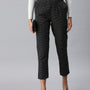 De Moza Women's Cigarette Pant Black