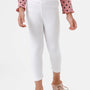 Kids - Girls 3/4TH Leggings White