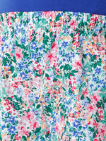 Kids - Girls Printed Palazzo Light blue